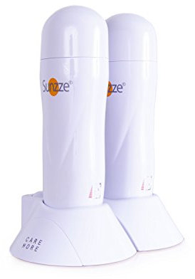 Sunzze professionelle 2fach Wachsstation mit Temperaturregler, für 100ml Wachspatronen (ohne Patronen)
