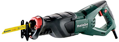 Metabo Säbelsäge SSE 1100 – 606177500 – Säbelsäge für präzises, komfortables Arbeiten in jeder Position – 4 m Kabellänge