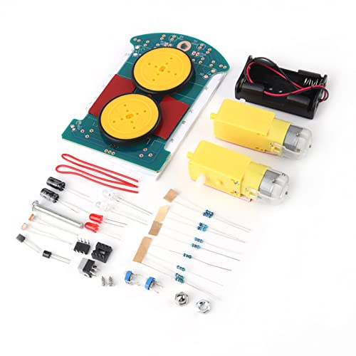 Smart Bil Robot Auto Chassi Kit Diy Tillbehör Kit Elektronisk Komponent Set