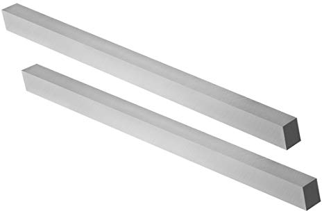 sourcing map 2 Stk.HSS Werkzeug Spitze Dreh Schleifer schneide Fräsen Rohling 12mmx12mmx200mm