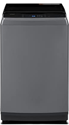 COMFEE’ Washing Machine 2.4 Cu.ft LED Portable Washing Machine and Washer Lavadora Portátil Compact Laundry, 8 Models, Environmentally Friendly, Child Lock for RV, Dorm, Apartment Magnetic Gray