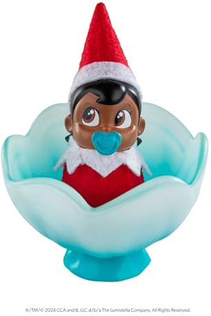 Frost Pips(TM) Mini Blooms, Mädchen Braune Augen Türkiser Schnuller Türkise Frostblüte