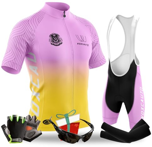 Maillot de ciclismo profesional para hombre, conjunto de culotte de ciclismo para hombre, conjunto de pantalones cortos, traje de bicicleta de montaña, anti-UV, uniforme de carreras, Tipo 30, XS