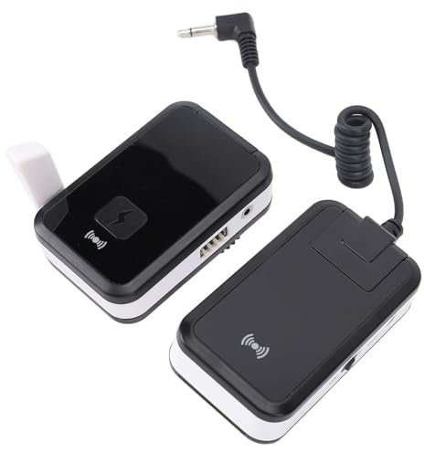 Wireless Radio Flash Trigger Receiver Kit, 16 Channel 2.4G Remote Trigger, Wireless Flash Trigger Transmitter Receiver with 6.35+3.5 Trigger Plug