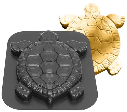 Chdnhe Stampo Per Pietre D'Incastro, Stampi Per Pavé Passerella In Calcestruzzo A Forma Di Tartaruga, Accessori Per Pavimentazione A Forma Di Tartaruga Per Progetti Fai Da Te Per Giardino E Patio
