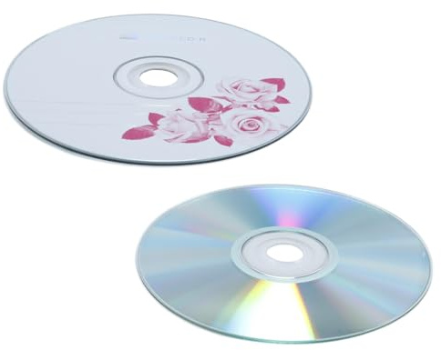 Durlo 50 discos CD-R vírgenes de 700 MB grabables para grabar música y almacenar imágenes digitales.