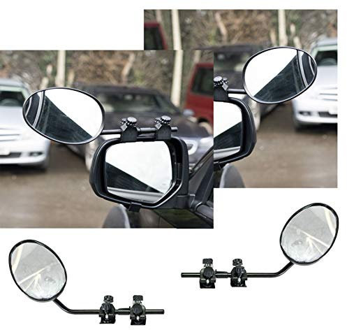 UKB4C Convex Caravan Car Extension Towing Mirror Universal Fit (Convex Pair)