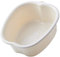 Cuenco de spa para baño de pies grande, Lavabo para Pies de Plástico Resistente Grueso para Pedicura Relajación Desintoxicación y Masaje, Remojar Tus Pies, Uñas de Pies y Tobillos (Blanco)