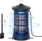 Senelux Mosquito Killer Lamp 4500V Fly Zapper 20W Insect Mosquito Trap with UV Light Bug Zapper 100m³ Coverage for Indoor Garden, Effective Fly Killer for Mosquitoes, Flies, Wasps, Moths