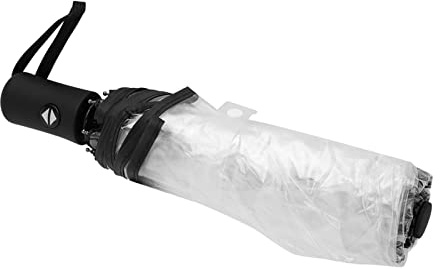 Cosiki Clear Umbrellas For Weddings, Automatic Folding Travel Windproof Rainbow Transparent Umbrella See Through Umbrella 38. 6x22. 4in Bubble Umbrella Men and Women