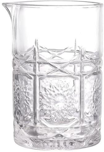 Verre à Mélange Cocktail 70cl avec Petit Bec Verseur Mélangeur à Cocktails Mixing Glass Professionnel Equipement Bar Restaurant Accessoire du Bartender Matériel CHR (Léon)