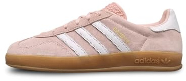 adidas Gazelle Indoor W IH5484, Sneakers Sportive da Donna, Rosa Cipria, Suola in Gomma (Rosa Cipria, Sistema Taglie Calzature EU, Adulto, Numero, Media, 40 2/3)