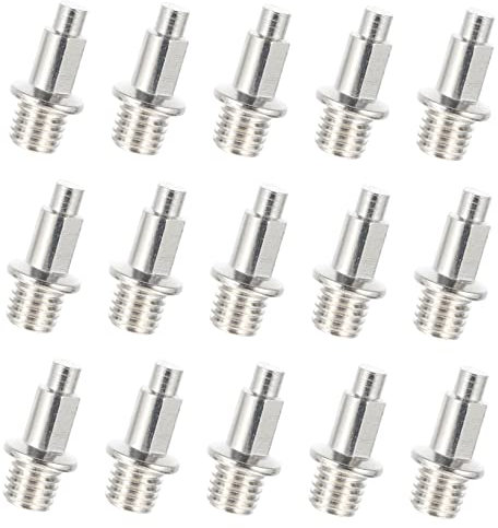 TOYANDONA Chiodi per Scarpe Sportive 32 Pezzi, Puntale in Metallo Ad Ago Antiscivolo, Accessori per Corsa e Campestre, Compatibili con Scarpe da Corsa Professionali