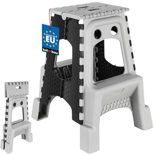 KOTARBAU® Taburete Plegable, Banquito Plegable 55 cm