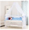 LEORX Moustiquaire - Lit pour enfant - Baldaquin - Meublé (blanc)