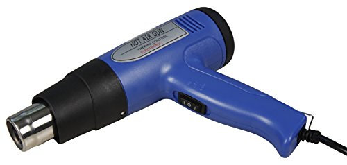 MC Power Heißluftgebläse | 1.500W, 500°C | Profi Heißluftpistole für Schrumpfschläuche, Lackentfernung, Lötarbeiten, Bastelprojekte, 230V, 50Hz