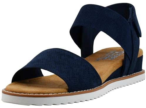 Skechers 31440-nvy_40, sandali da esterno Donna, Navy, 40 EU