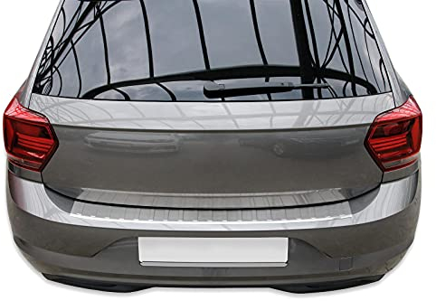 Ladekantenschutz Edelstahl MATT kompatibel für VW POLO VI | Typ AW | BJ ab BJ 2018 | premium Qualität von RECAMBO