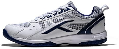 Hundred Raze Non-Marking Professional Badminton Shoes for Men| Polyester, Sole: Rubber | Suitable for Indoor Tennis/Squash/Table Tennis/Basketball & Padel