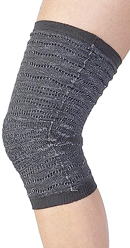 Spikenergy Orthopädische Knieschiene Elektro-Magnetotherapie - Für Arthrose, Arthritis, Verstauchungen, Sehnenentzündung, elastisches Knieband, absetzbares medizinisches Gerät - Made in Italy