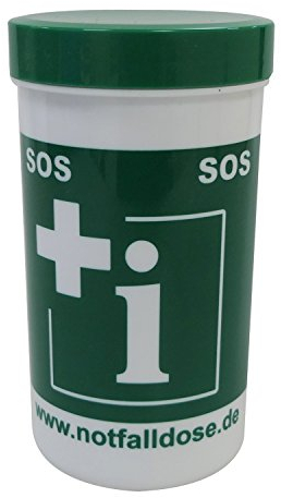 Notfalldose Set 1 Stück