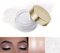 Oulac Glitzer Lidschatten weiß| Lidschatten & Highlighter Duo| Glitzer Schmink| Wasserfest & Langlebig| Glitzer Finish| Verblendbares & faltenfreies Augen-Makeup| Vegan |06g (01)