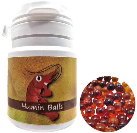 Schmitt Aquaristik Jelly Balls Humin (100 Stück) / Wasserzusatz für Garnelen und Wirbellose/Huminstoffe, Huminsäure