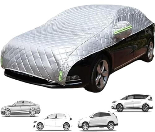Hagelschutzplane Autoabdeckung Hagelschutz, Hail Protector Car Cover, Hail Blankets for Car, Auto Abdeckplane Autoplane, Halbgarage Für Auto, Windshield Hail Protector, Thicken Hail Cover (SUV)