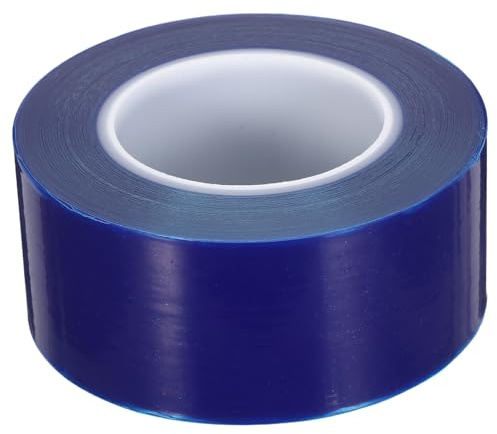 FIXOSHEE Cinta Protectora de Llantas Azul PE 60 MM X 200 M Película Protectora de Cinta para Neumáticos de Coche Vehículo Bicicleta y Motocicleta Resistente Residuos