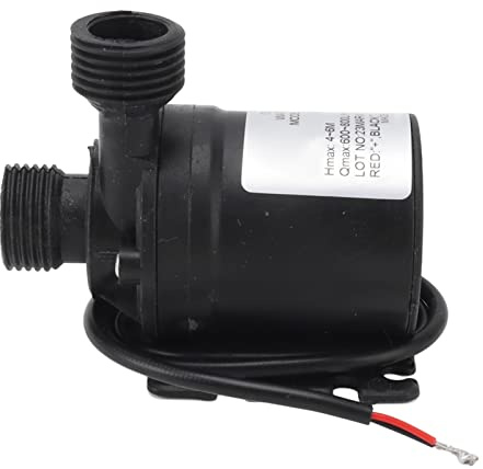 RASTKY Mini Bomba de Agua Sumergible de CC, Larga Vida útil, Mini Bomba de Agua de bajo Ruido para Peceras Pequeñas, Fuente de para Mascotas, Ahorro de Energía, para Hidropónico de Máquina de café