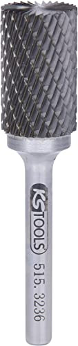 KS Tools 515.3236 HM cylinder-frässtift Form A med stjärntandning, 16mm