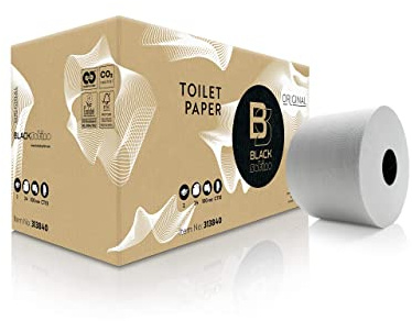 Satino Black Toilettenpapier soft&white 24 Kompaktrollen