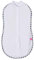 Motherhood Pucktuch zip & swaddle - Größe 1 (2,5-5kg) grau classics