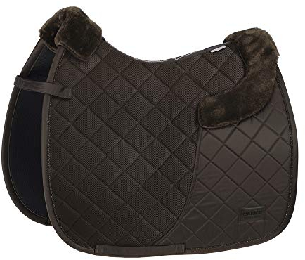 Eskadron INNOPAD MESH FAUXFUR Schabracke havanabrown Platinum 20, Größe:VS