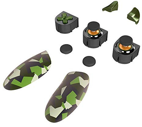 Thrustmaster ESWAP X Green Color Pack - Pack de modules de manette personnalisables pour Xbox Series X|S, Xbox One et PC