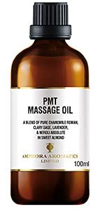 Amphora Aromatics PMT Massage Oil 100ml Glass