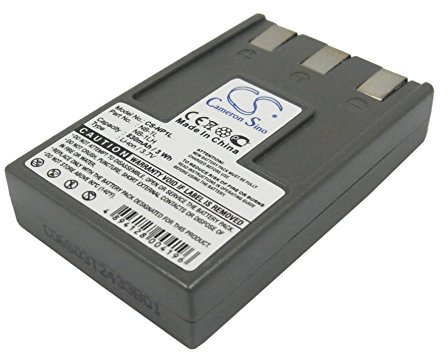 Akku für Canon Digital IXUS V2, 3.7V, 830mAh, Li-ion