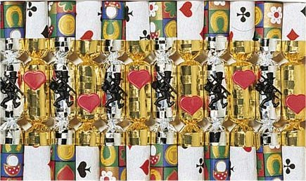 Knallbonbon 12er Packung Fantasiepapier / Herzen, Schornsteinfeger von Nico 9157