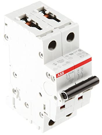 ABB S200M MCB Leitungsschutzschalter Typ C, 2-polig 1A 440V, Abschaltvermögen 10 kA System Pro M Compact