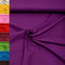 MAGAM-Stoffe Sophie Baumwollstoff Uni 100% Baumwolle Oeko-Tex Meterware 50cm (18. Aubergine)