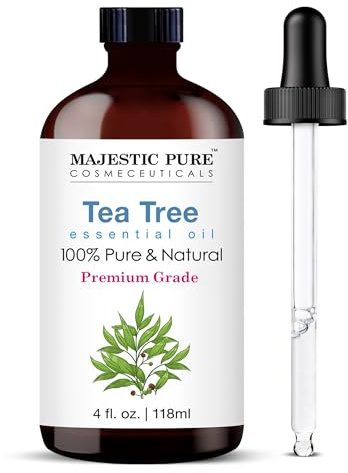 Majestic Pure Tea Tree Essential Oil for Diffuser - 4 Fl Oz