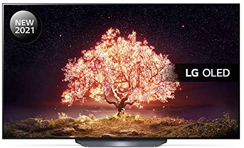 LG OLED65B16LA 65 inch 4K UHD HDR Smart OLED TV (2021 Model) with α7 Gen4 AI processor, 4K SELF-LIT OLED, Dolby Vision IQ and Dolby Atmos, built-in Google Assistant and Alexa