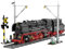 Fuleying Stadtzug Bausteine Bausatz, Retro BR01 Dampflokomotive Baukasten, Dampf Güterzug Klemmbausteine, Stadt Güterzug Modell mit Gleis Set für Erwachsene(1177 PCS)