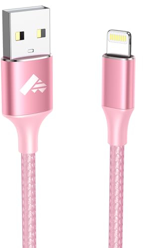Aioneus Lightning Kabel 2M MFi Zertifiziert Schnellladekabel USB für iPhone 14 13 12 11 Pro Max Mini XS XR X 8 7 6 6s Plus 5 SE 2020, iPad