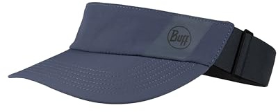 Buff®| Gorra Speed Visor Ligera, Plegable, Materiales reciclados, Proteccion Solar UPF 50, Running, Correr, Deporte Hombre Mujer Talla única Azul Oscuro