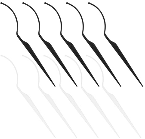 HEATSHAKING 10 Unidades de Soporte Acrílico para Pestañas Postizas, Expositor Moderno con Superficie Lisa para Proteger Pestañas Delicadas, Adecuado para Maquillaje Profesional