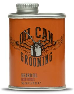 Oil Can Grooming Iron Horse Huile pour barbe 50 ml