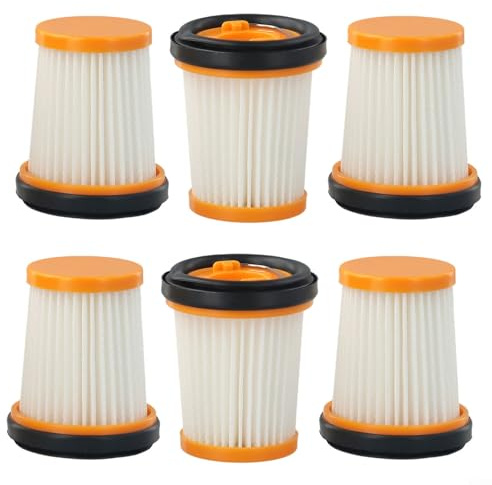 3 x Filter für Shark Akku-Handstaubsauger WV200EU WV251EU (6 Stück)