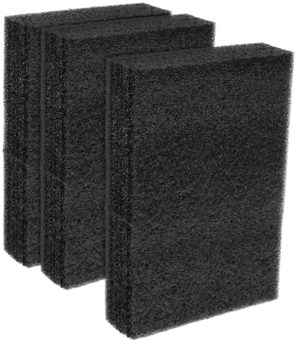 PRETYZOOM Kit de 3 Piezas Almohadilla para Kit de Agujas de Fieltrar, Tapete de Fieltro Negro 15x10x3 Cm, Bases de Fieltrado para Proyectos DIY y Suministros de Fieltrado de Precisión