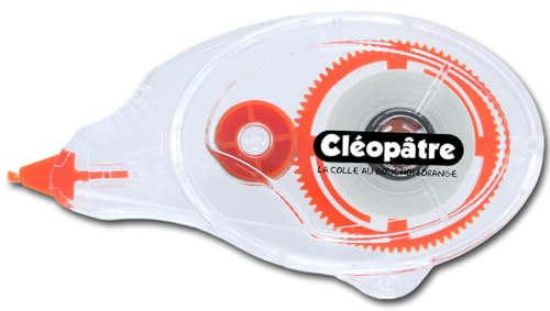 CLÉOPÂTRE - Roller Correction Blanc 8 M /4,2 MM - Idéal Pour L’Ecole et Le Bureau – Correction – Souris Correcteur – Ruban Correcteur - Rentrée des classes